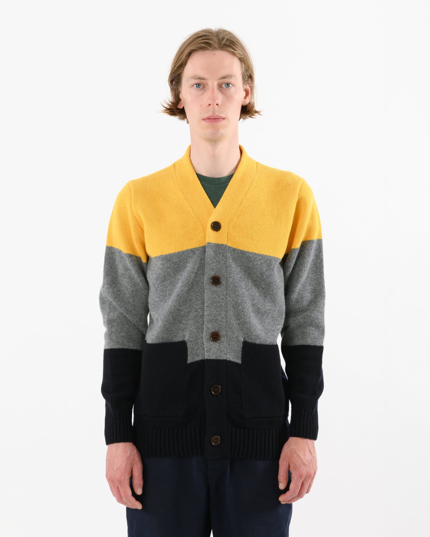 Tri-Stripe Cardigan