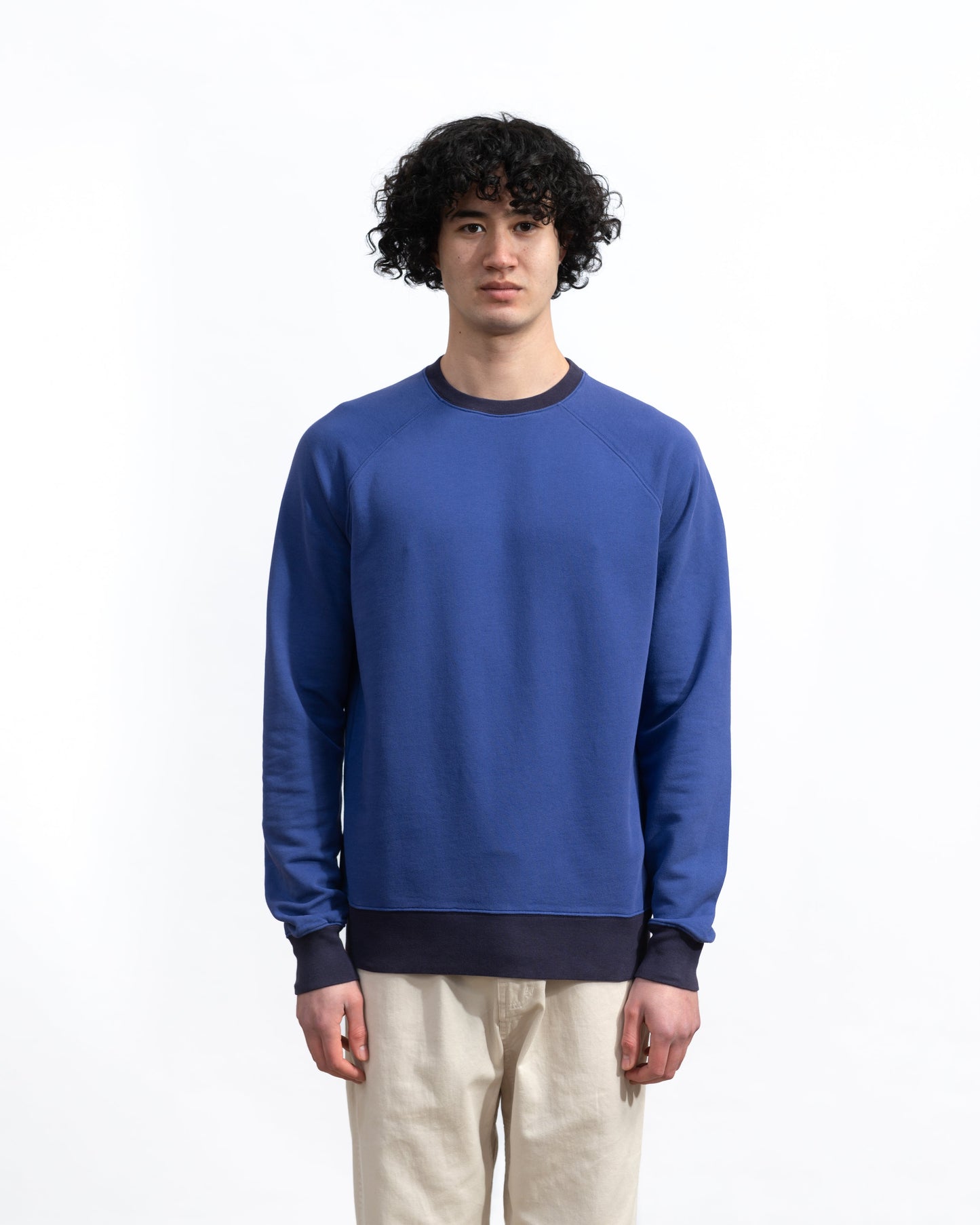 C.O.O x P.J — Indigo Mix Contra Sweatshirt