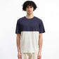 C.O.O x P.J — Navy Half Tee