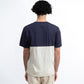 C.O.O x P.J — Navy Half Tee