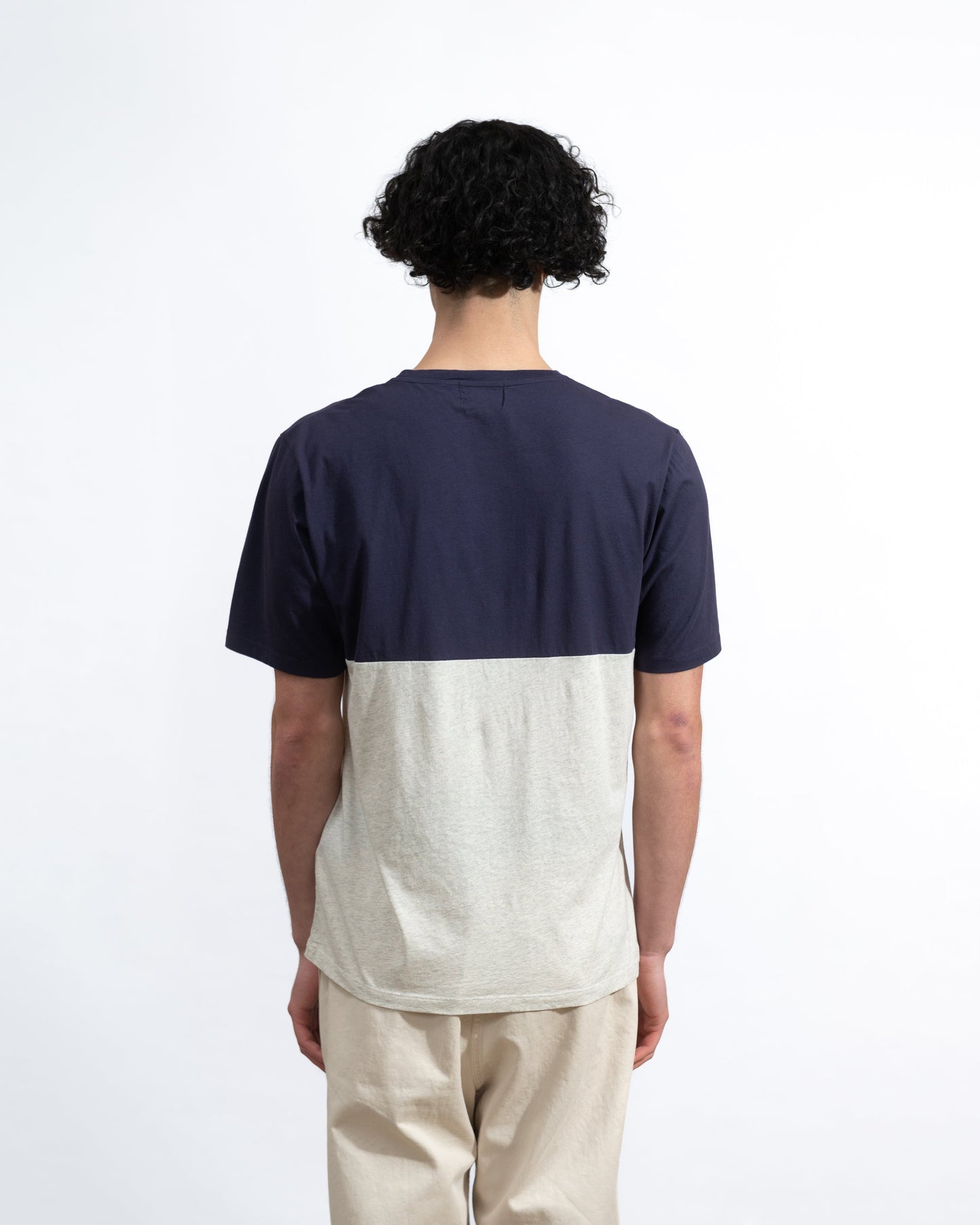 C.O.O x P.J — Navy Half Tee