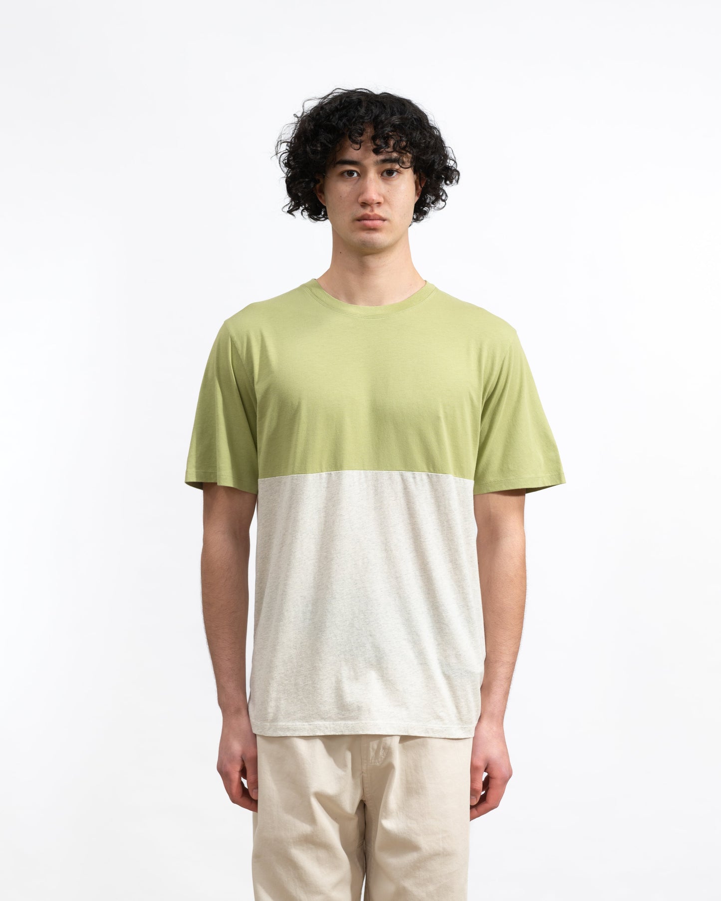 C.O.O x P.J — Olive Half Tee