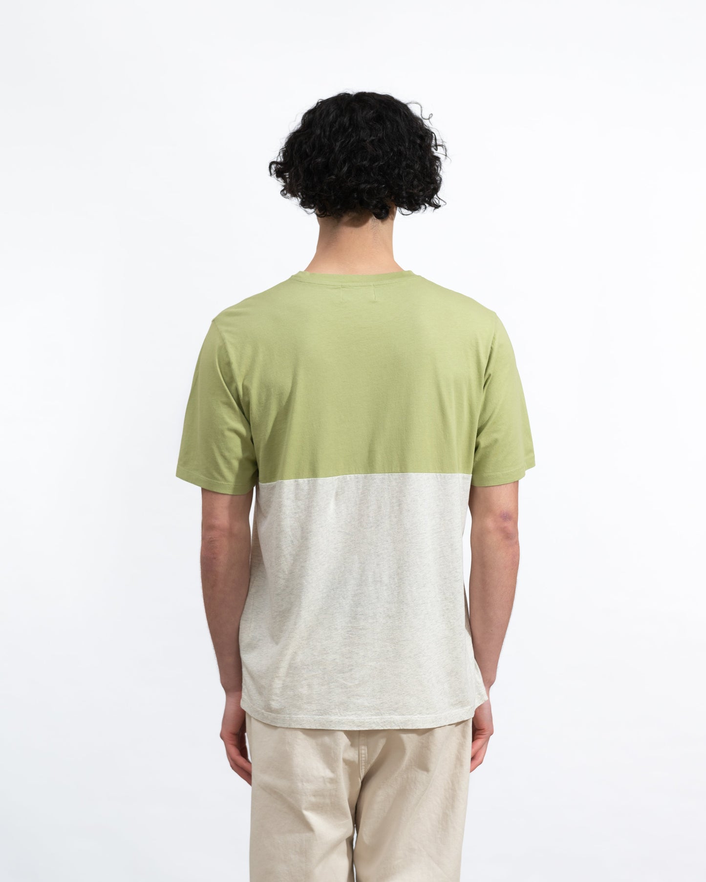 C.O.O x P.J — Olive Half Tee