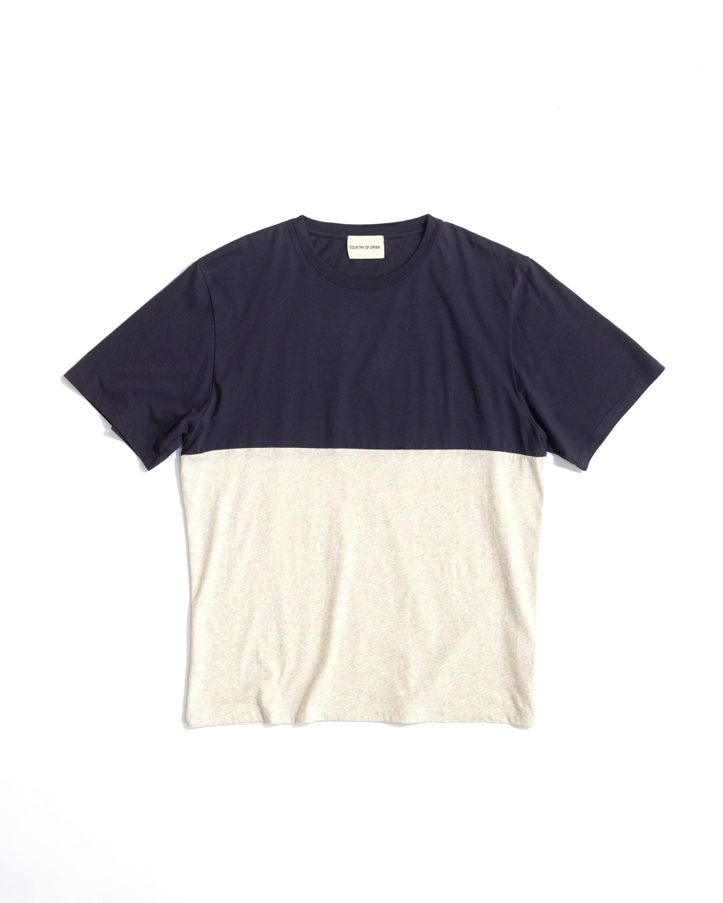 C.O.O x P.J — Navy Half Tee